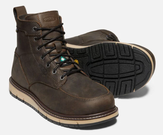 Keen San Jose 6" Waterproof Brown/Black 1023250